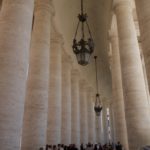 Foto delle colonnate della Piazza San Pietro