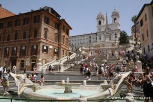 Place d'Espagne à Rome
