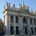 Façade de la basilique saint jean du latran