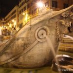 Photo de la Fontaine de la Barcaccia, Place d'Espagne à Rome