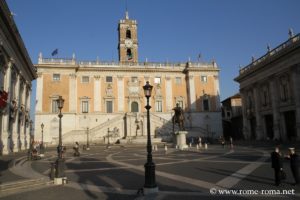 Place du Capitole à Rome