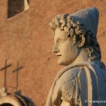 Foto della statua di Castore, Piazza del Campidoglio