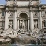 Photo of the Trevi fountain in Rome