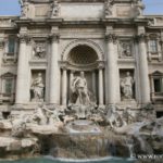 Fontaine de Trevi avec le rocher