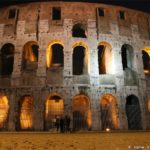 Colosseum night view