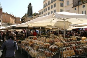 Photo of Campo dei Fiori square in Rome