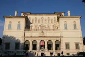 Façade de la Galerie Borghese
