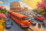 Circulation and traffic in Rome