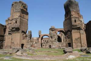 Photo of the Baths of Caracalla in Rome