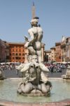 Foto della Fontana del Moro Piazza Navona