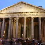 Façade du Panthéon de Rome