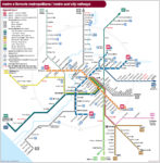 Plan du métro de Rome
