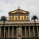 Fassade von St. Paul vor den Mauern