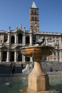 Foto dell'esterno della Basilica di Santa Maria Maggiore