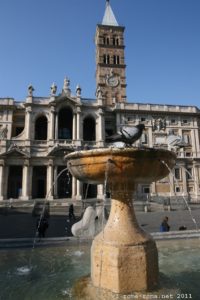 Facade of Basilica of St. Mary Major