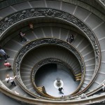 spiral staircase Vatican Museums