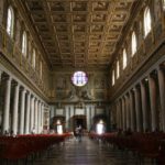 Intérieur et nef de la basilqiue Sainte-Marie Majeure à Rome