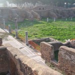 Photo of Forum of Corporations in Ostia