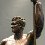 Foto der Statue aus Bronze - Hellenischer Prinz