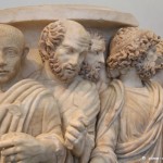 Photo du sarcophage d'Acilia, musée national romain