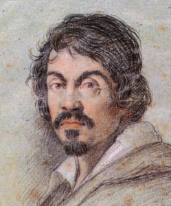 Portrait de Caravage Par Ottavio Leoni, 1621