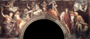 Sibila y ángeles de Raffaello