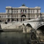 Palais de Justice à Rome : vue extérieure