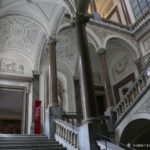 Photo de l'escalier d'honneur du Palais Braschi à Rome