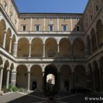 Courtyard of the Chancellery Palace in Rome