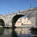 The Cestius Bridge in Rome
