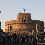 Ponte Sant'Angelo in Rome and the statues of Bernini