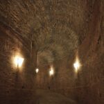 Rampe circulaire, tunnel à l'intérieur du château Saint-Ange, le Mausolée d'Hadrien