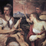 Vénus bandant les yeux de l’Amour (Le Titien)
