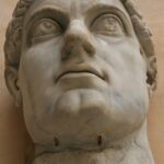 Kolossaler Kopf von Konstantin, Kapitolinischen Museen