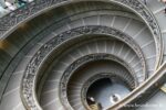 Spiral staircase at the Vatican Museums