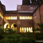 Photo du cloitre de la Basilqiue Saint-Laurent hors les murs à Rome