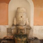 photo of the barrel fountain in rome