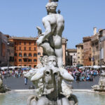 Fontaine du Maure à Rome, Place Navone