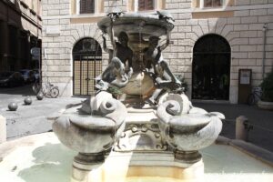 Fuente de las Tortugas, Piazza Mattei, Ghetto, Roma