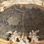 Atrium, mosaiques paléochrétiennes du baptistere du Latran