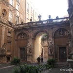 Photo de la cours du Palais Mattei à Rome