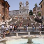 La Place d'Espagne à Rome