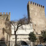 Photo Porta Tiburtina gate in Rome