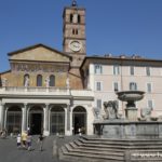 Place Sainte-Marie du Trastevere à Rome