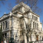 Photo de l'extérieur de la synagogue de Rome