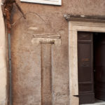 Photo de la via Margana dans le ghetto à Rome
