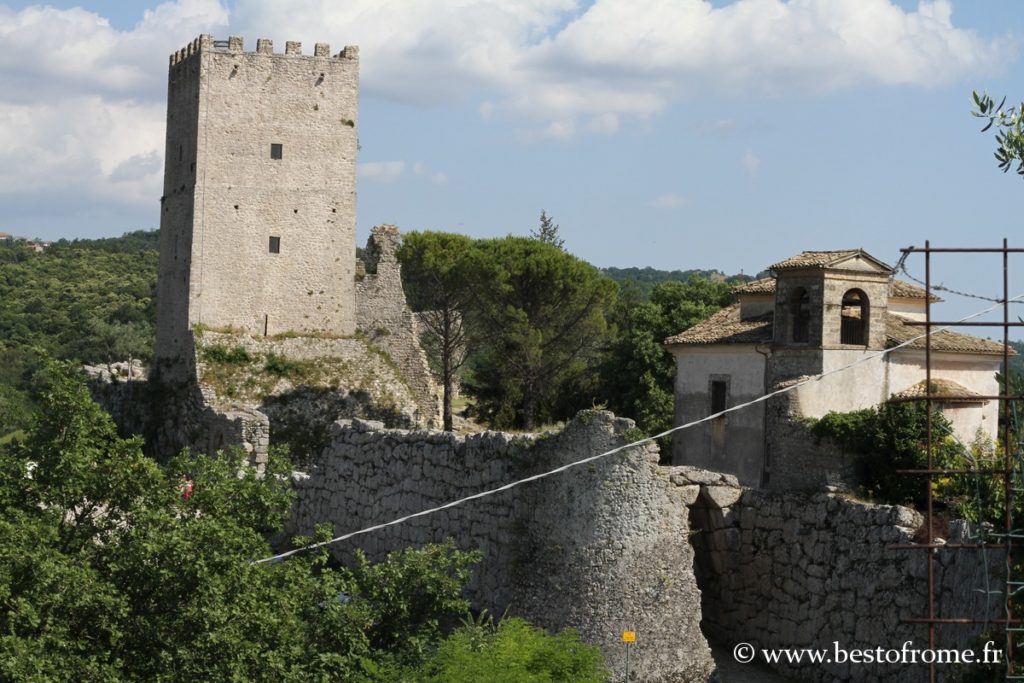 Photo de l'acropole d'Arpino