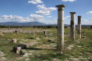 Photo du site archéologique de Feronia dans le Latium