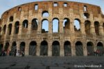 Exterior view of the Colosseum in Rome