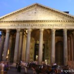 Façade du Panthéon de Rome